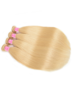 4PCS Lumivive 613 Blonde Hair Weave Bundles Straight Virgin Human Hair - Image 8