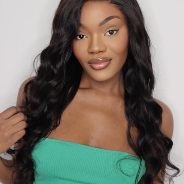 Lumivive Brazilian Body Wave With Closure Virgin Hair 3 Bundles