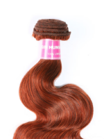 Lumivive Hair #350 Color Virgin Hair Weave Ginger Hair 1 Piece Hair Bundle Body Wave Straight - Image 4