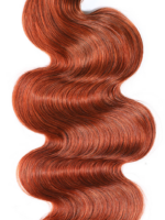 Lumivive Hair #350 Color Virgin Hair Weave Ginger Hair 1 Piece Hair Bundle Body Wave Straight - Image 3