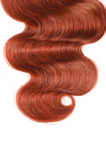 Lumivive Hair #350 Color Virgin Hair Weave Ginger Hair 1 Piece Hair Bundle Body Wave Straight - Image 2