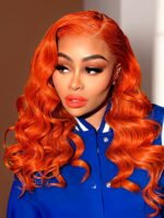 Lumivive Hair #350 Color Virgin Hair Weave Ginger Hair 1 Piece Hair Bundle Body Wave Straight