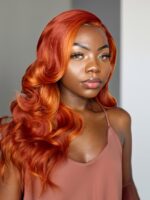Lumivive Hair #350 Color Virgin Hair Weave Ginger Hair 1 Piece Hair Bundle Body Wave Straight - Image 8
